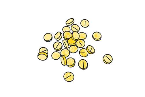 Tabletten – Granulat in gepresster Form
