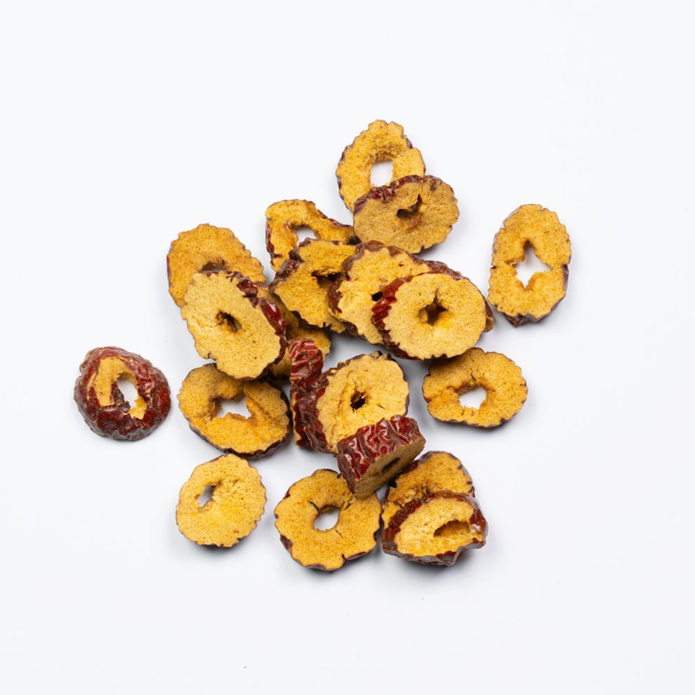 Jujube geschnitten