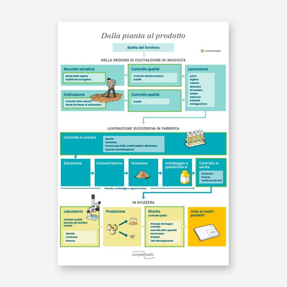 Dalla pianta al prodotto